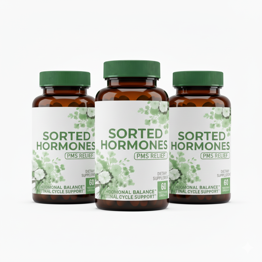 Sorted Hormones 3 containers