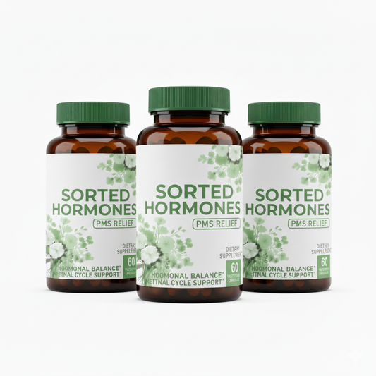 Sorted Hormones 3 containers