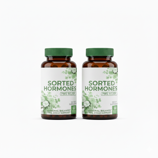 Sorted Hormones 2 containers